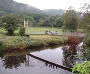 Cledwyn Jones, from Dinbych, sent this picture from the Conwy River at Betws-y-Coed