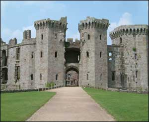 Nathaniel sent in this picture of Raglan Castle