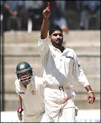 Harbhajan Singh appeals successfully against McGrath