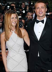 Brad Pitt and Jennifer Aniston