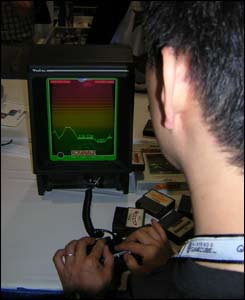 The Vectrex home console 