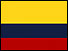 The flag of Colombia