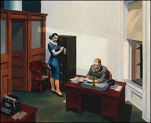 Office at Night, 1940: Collection Walker Arts Centre, Minneapolis