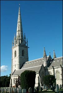 St Margaret's Church, Bodelwyddan, sent by Paul Young Liverpool