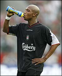 Liverpool's El-Hadji Diouf