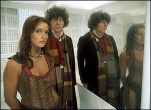 Louise Jameson with Tom Baker