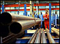 Steel worker at Corus plant nr Wolverhampton 