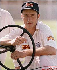 Nasser Hussain prepares for the Edbba