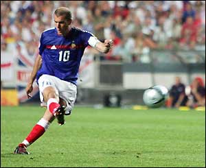 The game is turned on it's head as France score twice within five minutes and beat England 2-1