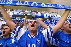 Greek fans