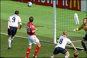 Wayne Rooney at 18 years old becomes the youngest-ever European Championship scorer