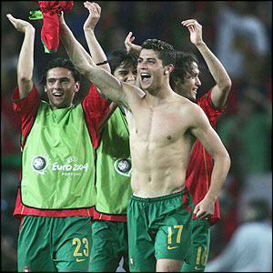 Portugal celebrate