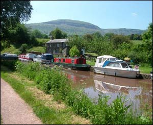 Vaughan from Ebbw Vale sent in this picture from the Monmouthshire-Brecon canal