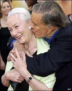 Rosemary Harris and Cliff Robertson