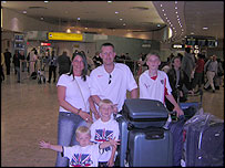 Carl Smith and family