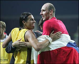 Milan Baros and Jan Koller