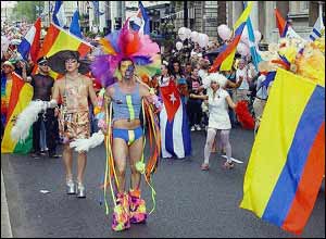London Pride march
