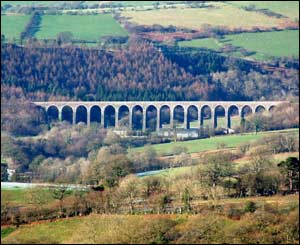 Cynghordy Viaduct taken by Eileen Garske of Cynghordy near Llandovery