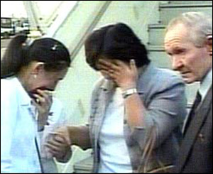 The family are reunited, 9 July 2004