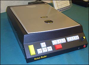Photo of the Portset document reader