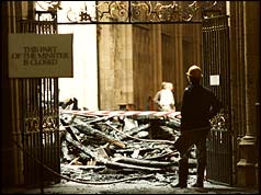 Damage after the fire