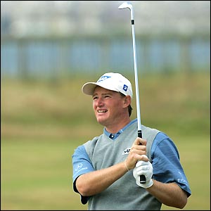 2002 Open champion Ernie Els makes a solid start before hitting trouble at the tenth