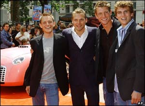 Dominic Colenzo, Lex Shrapnel, Philip Winchester and Ben Togensen,