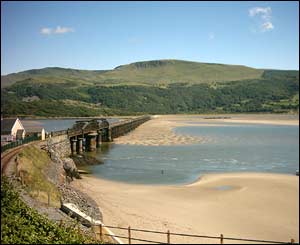 Barmouth Bridge, as captured by John Whittaker, from Newport, south Wales