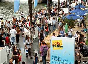 Paris Plage has been a huge success over the past two summers