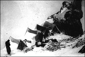 K2 base camp in 1954