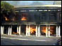 Connaught Palace shopping centre ablaze