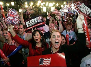 Republican supporters at the Ronald Reagan building and International Trade Centre in Washington