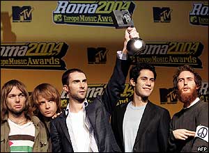 Maroon 5 at MTV Europe Music Awards
