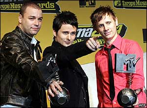 Muse at MTV Europe Music Awards
