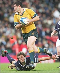 Jeremy Paul of Australia in action