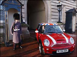 Mini at Buckingham Palace