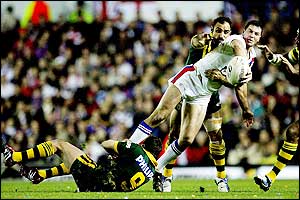 GB have very few attacks and are 0-20 down after 18 minutes