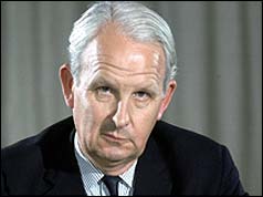 Northern Ireland prime minister, Brian Faulkner