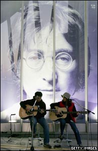 Inside the Lennon museum