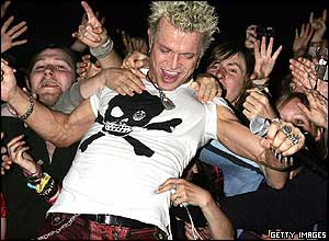Billy Idol at the Download Festival