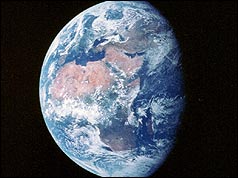 Earth from Apollo 11 