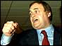 John Prescott raising his fist 
