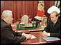 Boris Yeltsin and Vladimir Putin