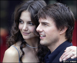 Katie Holmes and Tom Cruise