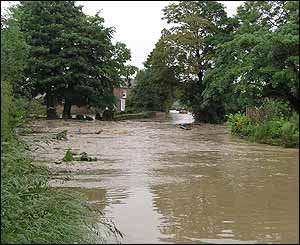 Flash flood in Balk (photo by Derek Hindmarch)