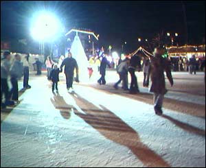 An evening at the Winter Wonderland in the centre of Cardiff (Dave Whitworth
