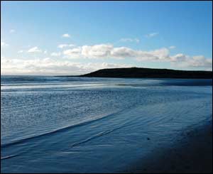 Carol Marsh, an American living in Barry, south Wales, took this shot at Whitmore Bay looking towards Friar's Point, with her new digital camera