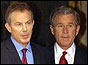 Tony Blair and George Bush (copyright: PA)