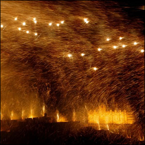 Fireworks at Edinburgh Castle