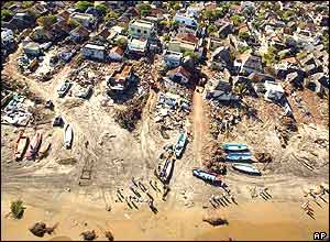 A fishermen's colony at Nagapattinam, in the southern Indian state of Tamil Nadu